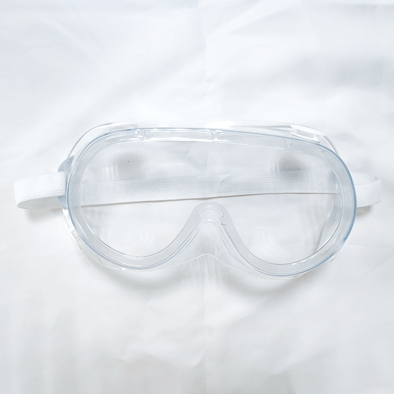 lunettes transparentes pour le corps lunettes de sécurité jetables anti-buée pour lunettes